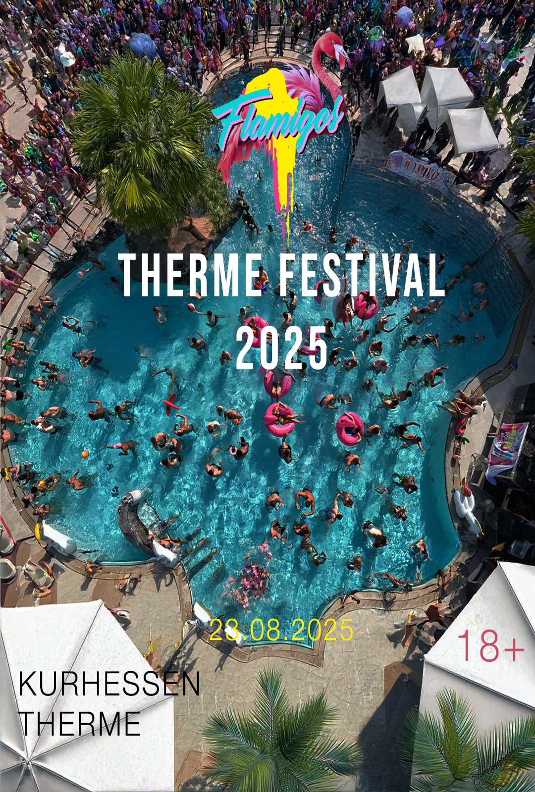 AUSVERKAUFT PHASE 2 EINZELTICKET Flamigo Kurhessen Therme Festival 23.08.2025